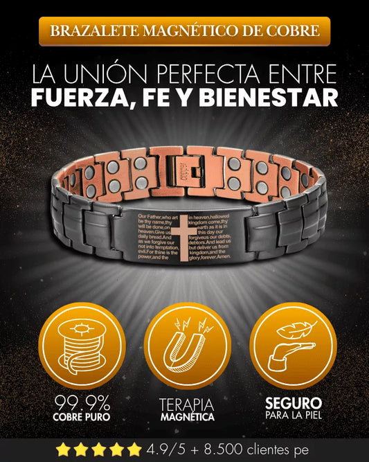 Brazalete magnetico de cobre